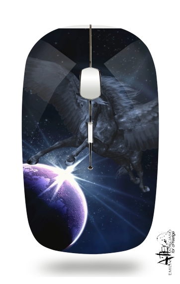 Black Pegasus für Kabellose optische Maus mit USB-Empfänger