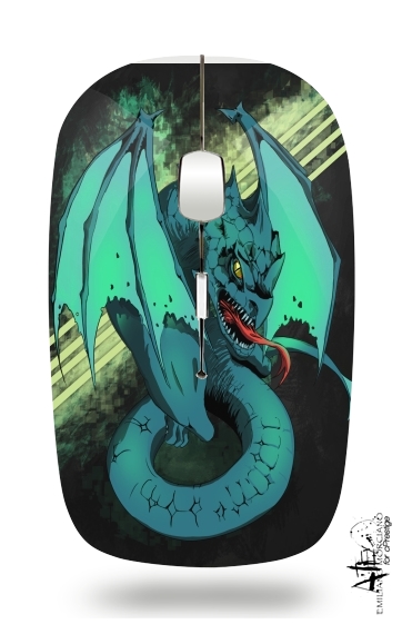 Blue dragon für Kabellose optische Maus mit USB-Empfänger