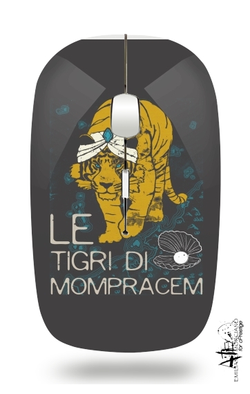 Book Collection: Sandokan, The Tigers of Mompracem für Kabellose optische Maus mit USB-Empfänger