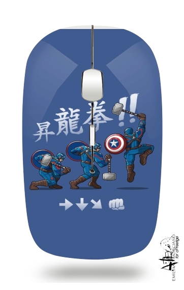 Captain America - Thor Hammer für Kabellose optische Maus mit USB-Empfänger