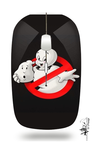 Casper x ghostbuster mashup für Kabellose optische Maus mit USB-Empfänger