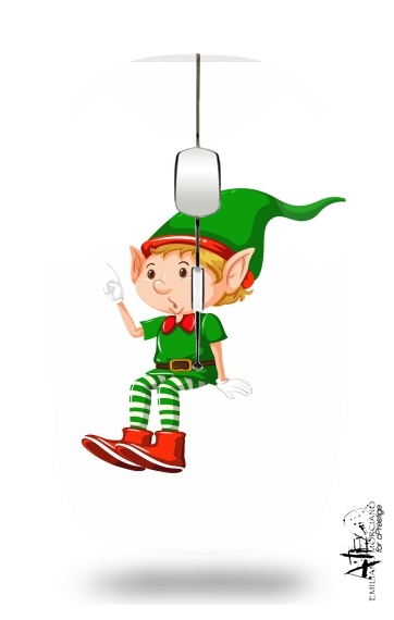 Christmas Elfe für Kabellose optische Maus mit USB-Empfänger