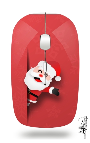 Christmas Santa Claus für Kabellose optische Maus mit USB-Empfänger