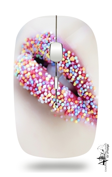Colorful Lips für Kabellose optische Maus mit USB-Empfänger