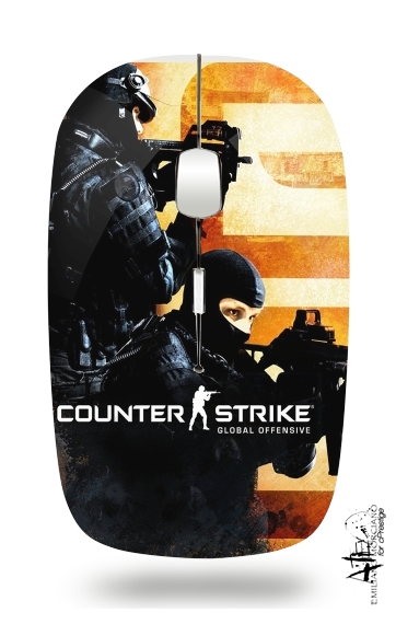 Counter Strike CS GO für Kabellose optische Maus mit USB-Empfänger