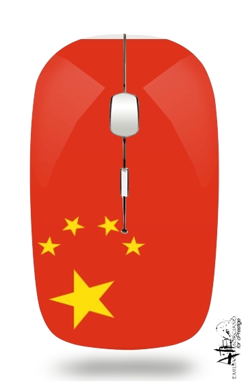 Flagge von China für Kabellose optische Maus mit USB-Empfänger