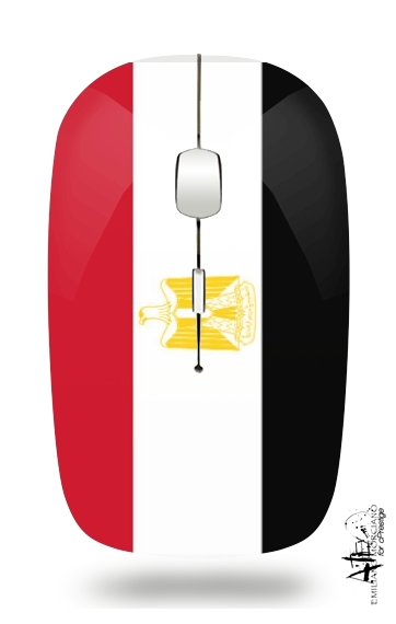 Flagge von Ägypten für Kabellose optische Maus mit USB-Empfänger