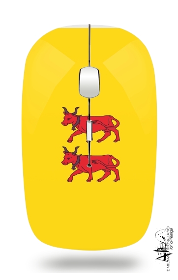 Drapeau Province du Bearn für Kabellose optische Maus mit USB-Empfänger