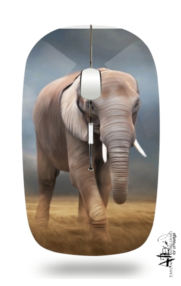 Elephant tour für Kabellose optische Maus mit USB-Empfänger