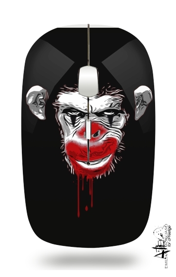 Evil Monkey Clown für Kabellose optische Maus mit USB-Empfänger