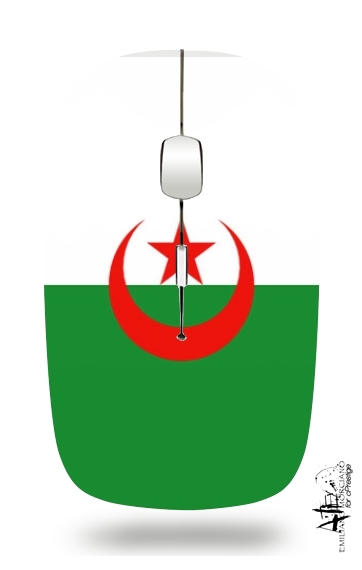 Fahne Algerien für Kabellose optische Maus mit USB-Empfänger
