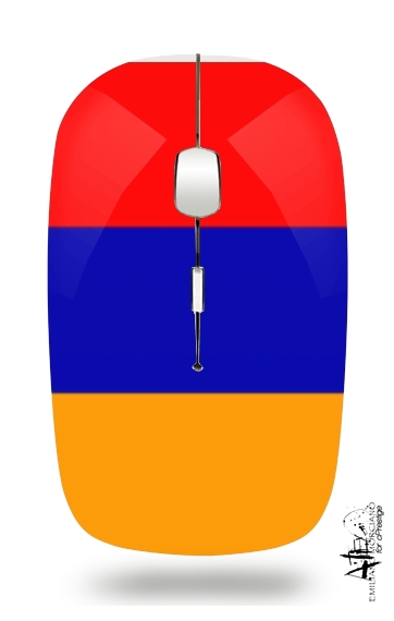 Fahne Armenien für Kabellose optische Maus mit USB-Empfänger