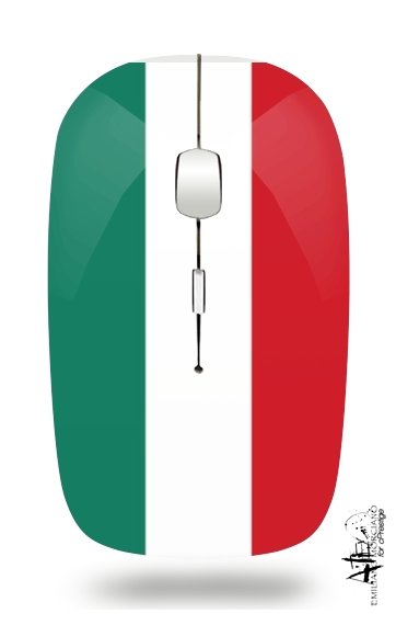 Fahne Italien für Kabellose optische Maus mit USB-Empfänger