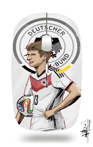 Football Stars: Thomas Müller - Germany für Kabellose optische Maus mit USB-Empfänger