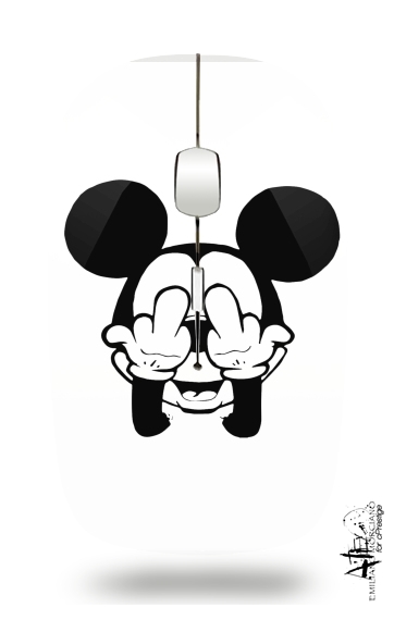 Fuck You Mouse für Kabellose optische Maus mit USB-Empfänger