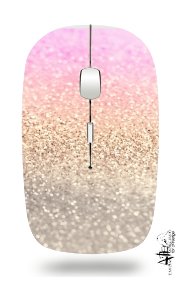 Gatsby Glitter Pink für Kabellose optische Maus mit USB-Empfänger