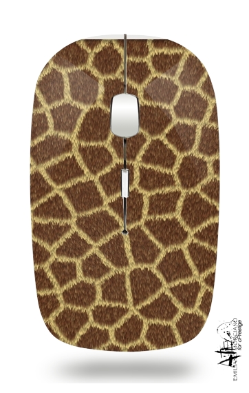 Giraffe Fur für Kabellose optische Maus mit USB-Empfänger