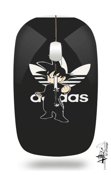Goku Bad Guy Adidas Jogging für Kabellose optische Maus mit USB-Empfänger