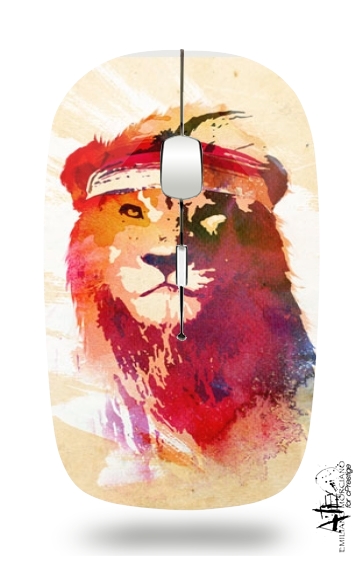Gym Lion für Kabellose optische Maus mit USB-Empfänger