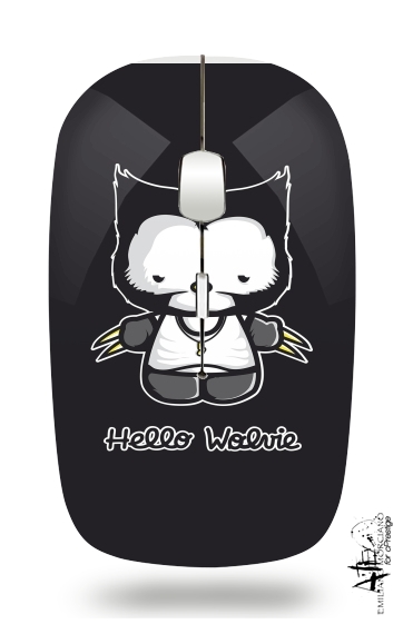 Hello Wolvie für Kabellose optische Maus mit USB-Empfänger