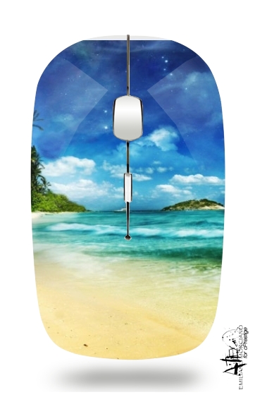 Paradise Island für Kabellose optische Maus mit USB-Empfänger