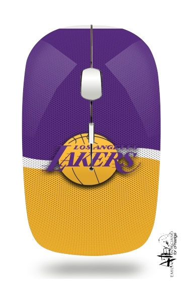 Lakers Los Angeles für Kabellose optische Maus mit USB-Empfänger