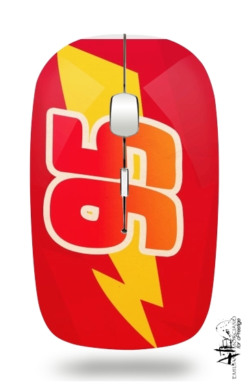 Lightning mcqueen für Kabellose optische Maus mit USB-Empfänger