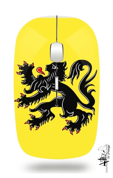 Lion des flandres für Kabellose optische Maus mit USB-Empfänger