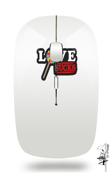 Love Sucks für Kabellose optische Maus mit USB-Empfänger