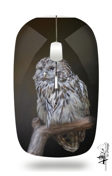 Lovely cute owl für Kabellose optische Maus mit USB-Empfänger