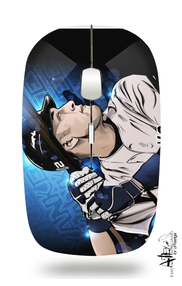 MLB Legends: Derek Jeter New York Yankees für Kabellose optische Maus mit USB-Empfänger