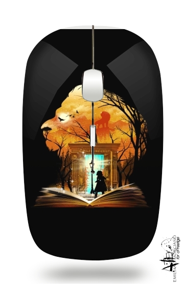 Narnia BookArt für Kabellose optische Maus mit USB-Empfänger