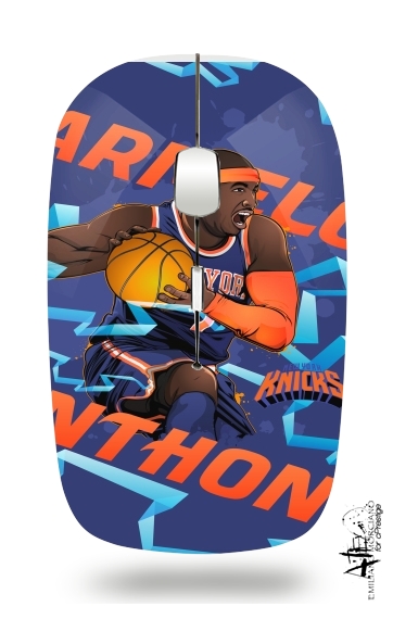 NBA Stars: Carmelo Anthony für Kabellose optische Maus mit USB-Empfänger