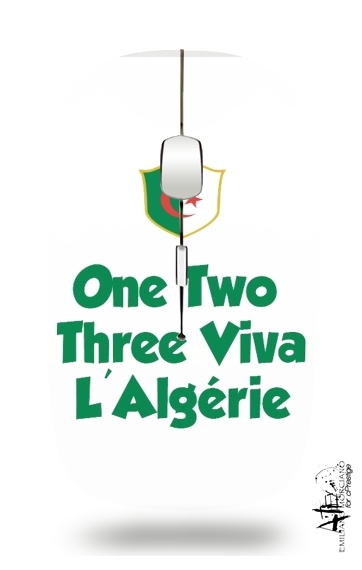 One Two Three Viva Algerie für Kabellose optische Maus mit USB-Empfänger
