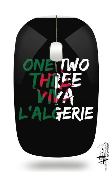 One Two Three Viva lalgerie Slogan Hooligans für Kabellose optische Maus mit USB-Empfänger