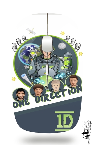 Outer Space Collection: One Direction 1D - Harry Styles für Kabellose optische Maus mit USB-Empfänger