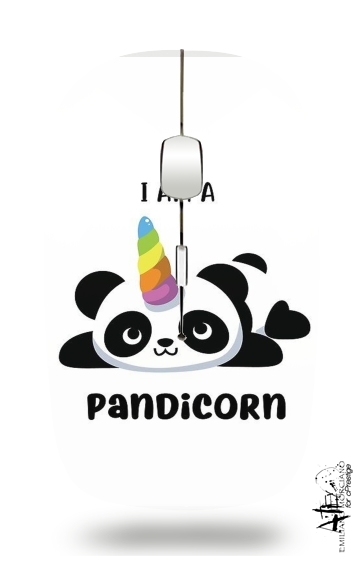 Panda x Licorne Means Pandicorn für Kabellose optische Maus mit USB-Empfänger