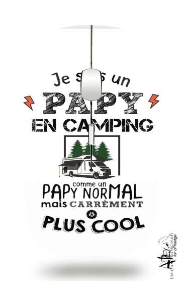Papy en camping car für Kabellose optische Maus mit USB-Empfänger