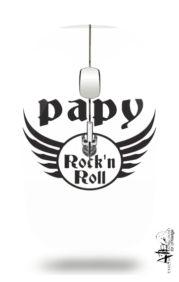 Papy Rock N Roll für Kabellose optische Maus mit USB-Empfänger