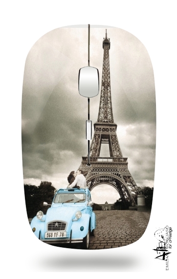 Eiffel Tower Paris So Romantique für Kabellose optische Maus mit USB-Empfänger