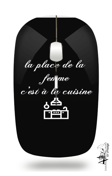 Place de la femme cuisine für Kabellose optische Maus mit USB-Empfänger