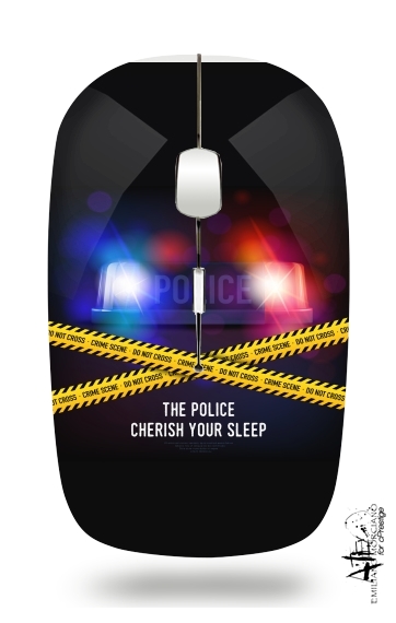 Police Crime Siren für Kabellose optische Maus mit USB-Empfänger