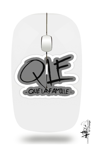 Que la famille QLE für Kabellose optische Maus mit USB-Empfänger