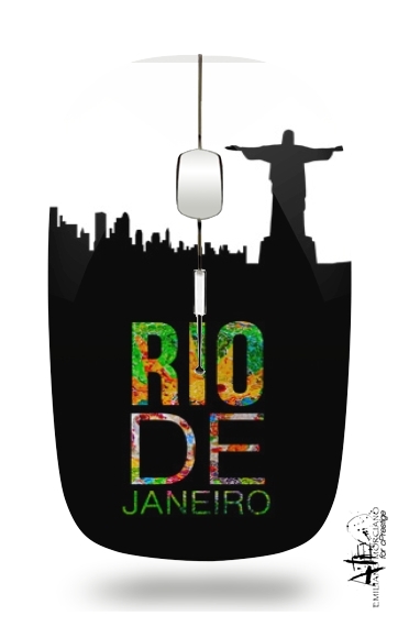 Rio de janeiro für Kabellose optische Maus mit USB-Empfänger