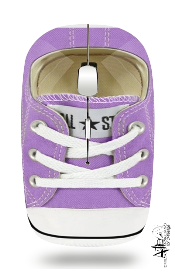 All Star Basket shoes purple für Kabellose optische Maus mit USB-Empfänger