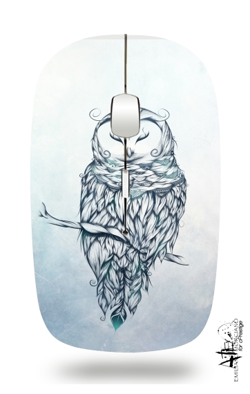 Snow Owl für Kabellose optische Maus mit USB-Empfänger