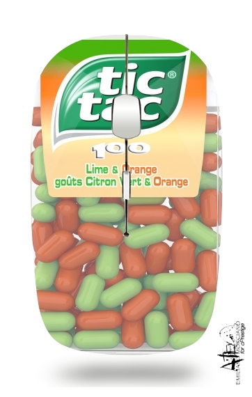 tic Tac Orange Citron für Kabellose optische Maus mit USB-Empfänger