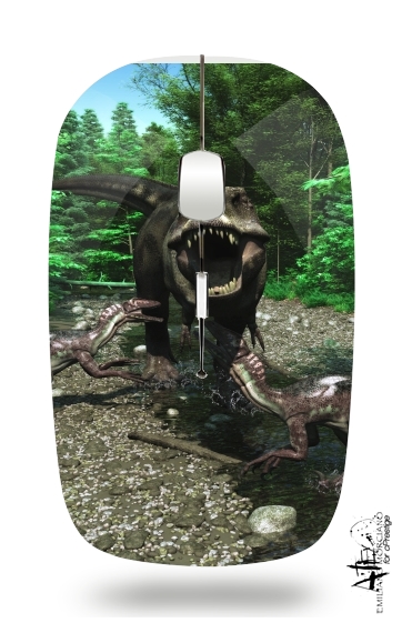 Tyrannosaurus Rex 4 für Kabellose optische Maus mit USB-Empfänger