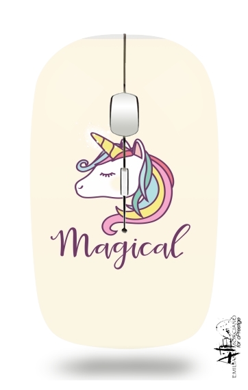 Unicorn Magical für Kabellose optische Maus mit USB-Empfänger