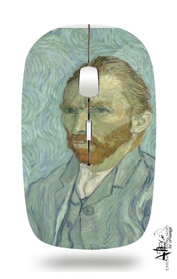Van Gogh Self Portrait für Kabellose optische Maus mit USB-Empfänger
